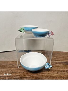 Vintage 3 Set Menschik-Goldman Inc Ceramic Bumblebee Measuring Cups